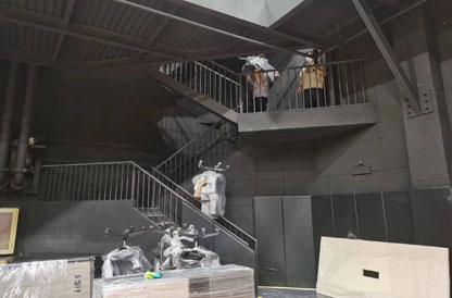 北京某體育館和憨熊大二手辦公家具達成合作協議